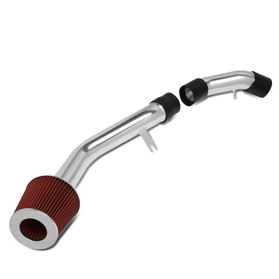D-Motoring - Short Ram Air Intake System - 2.75 - Cone Stlye - Washable - Aluminum - 03-08 Hyundai Tiburon 2.0L L4 - 1