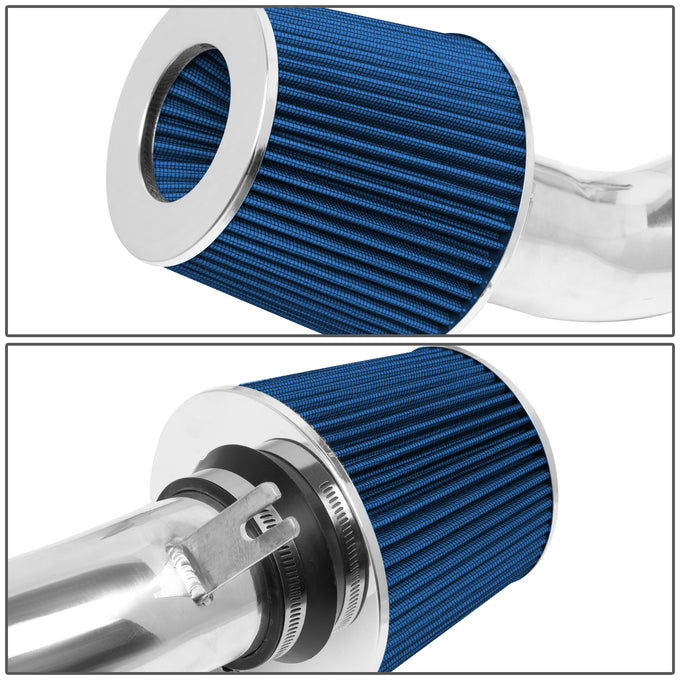 D-Motoring - 97-01 Honda PreludeShort Ram Air Intake System - Reusable - Aluminum - 3