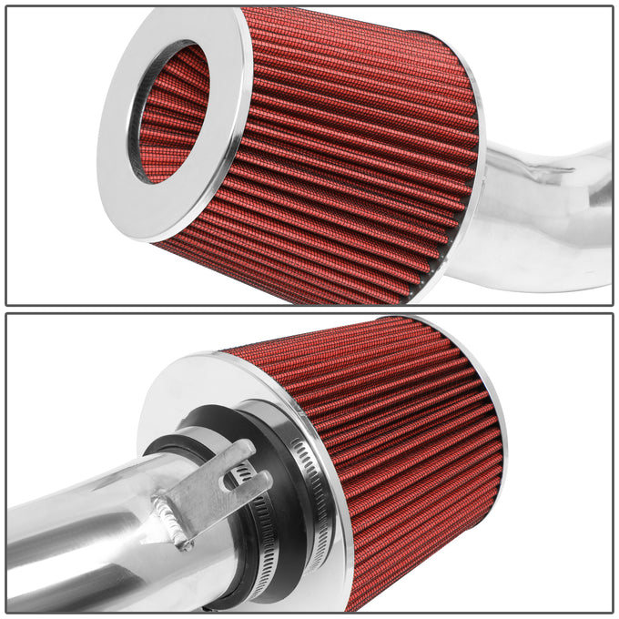 D-Motoring - 97-01 Honda PreludeShort Ram Air Intake System - Reusable - Aluminum - 3