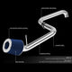 D-Motoring - Short Ram Air Intake System - 2.5 - Cone Stlye - Washable - Aluminum - 01-05 Honda civic EX - 2