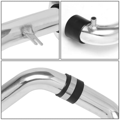 D-Motoring - 01-05 Honda Civic 1.7LShort Ram Air Intake System - Reusable - Aluminum - 4