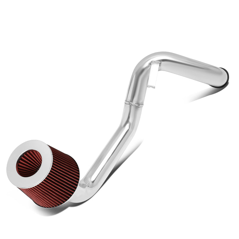 D-Motoring - 07-08 Honda FitShort Ram Air Intake System - Reusable - Aluminum - 1