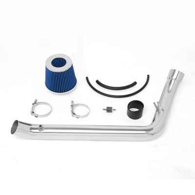 D-Motoring - 92-97 Honda Civic Del SolShort Ram Air Intake System - Reusable - Aluminum - 6