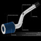 D-Motoring - Short Ram Air Intake System - 2.75 - Cone Stlye - Washable - Aluminum - 98-02 Honda Accord V6 - 2