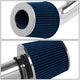 D-Motoring - Short Ram Air Intake System - 2.75 - Cone Stlye - Washable - Aluminum - 98-02 Honda Accord V6 - 3
