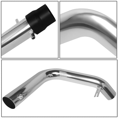 D-Motoring - Short Ram Air Intake System - 2.75 - Cone Stlye - Washable - Aluminum - 98-02 Honda Accord V6 - 5