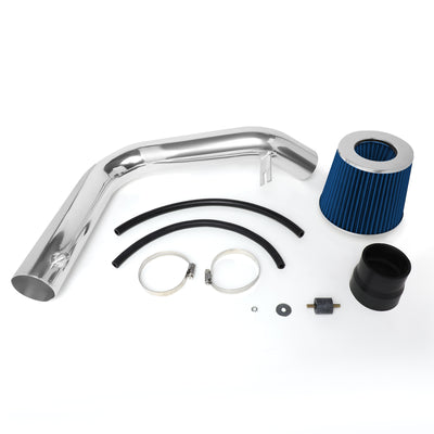 D-Motoring - Short Ram Air Intake System - 2.75 - Cone Stlye - Washable - Aluminum - 98-02 Honda Accord V6 - 6