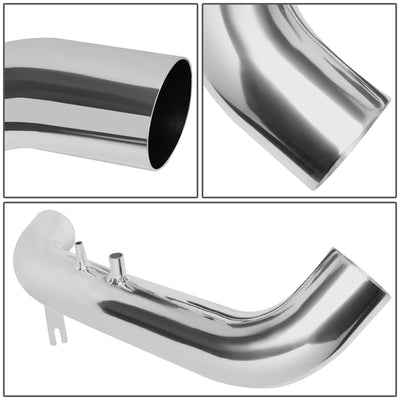 D-Motoring - Short Ram Air Intake System - 3 - Cone Stlye - Washable - Aluminum - 02-05 Honda Civic Si - 5
