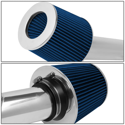 D-Motoring - Short Ram Air Intake System - 3 - Cone Stlye - Washable - Aluminum - 03-06 Infiniti G35 - 3