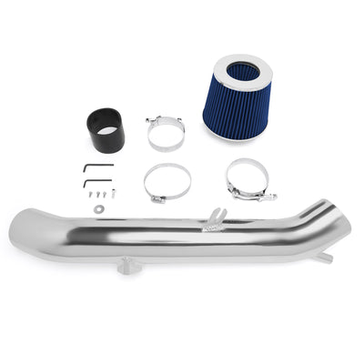 D-Motoring - Short Ram Air Intake System - 3 - Cone Stlye - Washable - Aluminum - 03-06 Infiniti G35 - 6