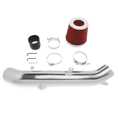 D-Motoring - Short Ram Air Intake System - 3 - Cone Stlye - Washable - Aluminum - 03-06 Infiniti G35 - 6