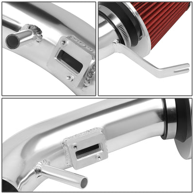 D-Motoring - Short Ram Air Intake System - 3 - Cone Stlye - Washable - Aluminum - 07-12 Nissan Altima 2.5L 4Cyl - 4