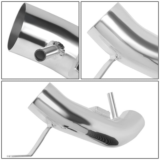 D-Motoring - Short Ram Air Intake System - 3 - Cone Stlye - Washable - Aluminum - 07-12 Nissan Altima 2.5L 4Cyl - 5