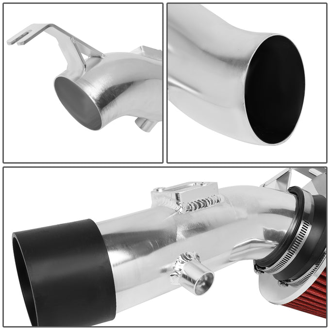 D-Motoring - 07-12 Nissan Altima V6Short Ram Air Intake System - Reusable - Aluminum - 5