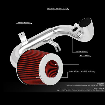 D-Motoring - 04-06 Scion xAShort Ram Air Intake System - Reusable - Aluminum - 2
