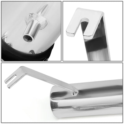 D-Motoring - Short Ram Air Intake System - 2.75 - Cone Stlye - Washable - Aluminum - 03-08 Hyundai Tiburon 2.0L L4 - 4