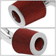 D-Motoring - Short Ram Air Intake System - 2.75 - Cone Stlye - Washable - Aluminum - 03-08 Hyundai Tiburon 2.0L L4 - 3