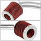 D-Motoring - Short Ram Air Intake System - 2.75 - Cone Stlye - Washable - Aluminum - 01-05 Lexus IS300 3.0L L6 - 3