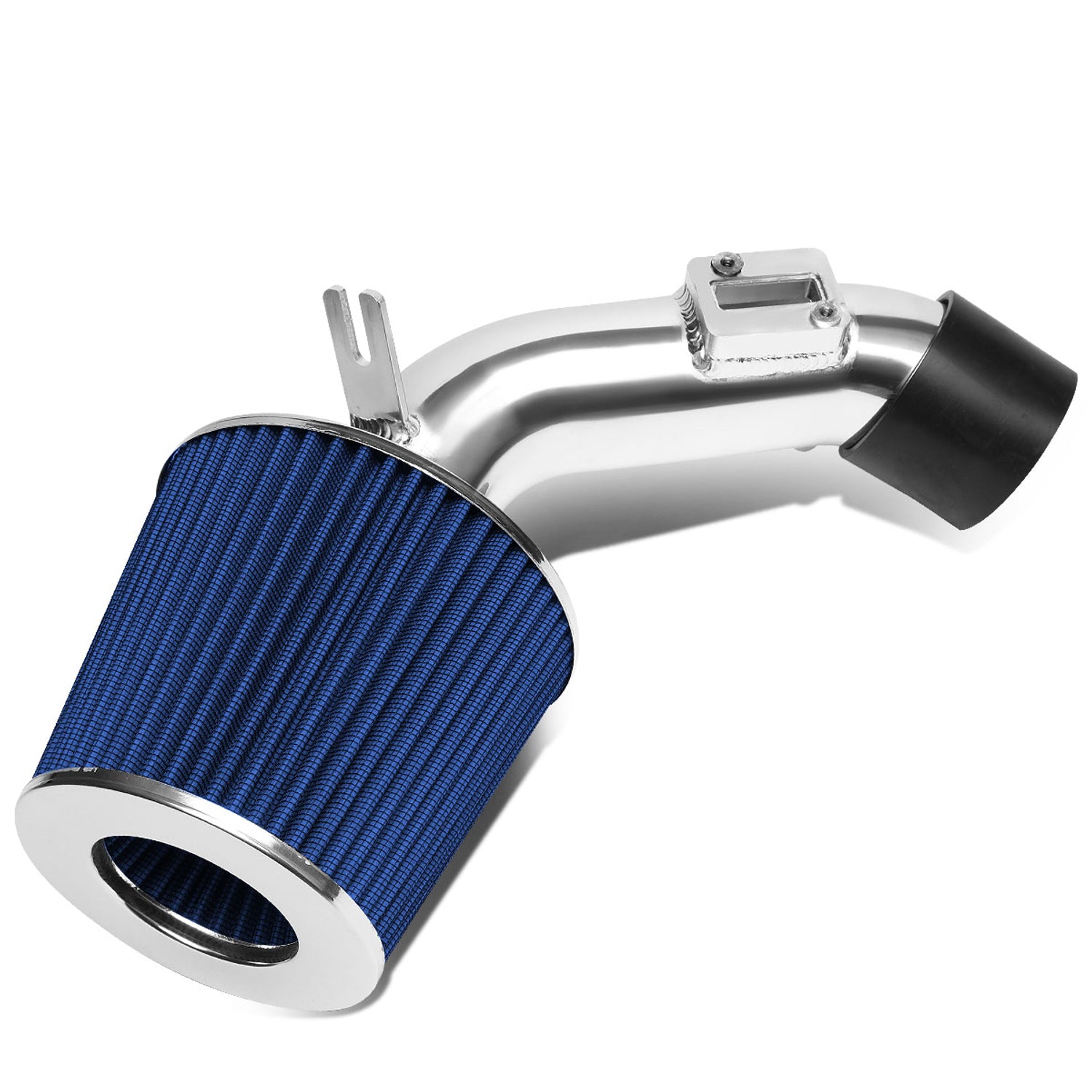 D-Motoring - Short Ram Air Intake System - 2.5 - Cone Stlye - Washable - Aluminum - 06-11 Honda Civic DX LX - 1