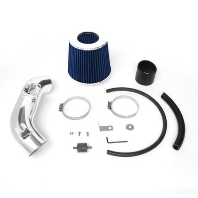 D-Motoring - Short Ram Air Intake System - 2.5 - Cone Stlye - Washable - Aluminum - 06-11 Honda Civic DX LX - 6