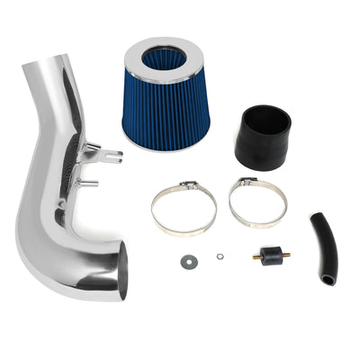 D-Motoring - Short Ram Air Intake System - 3 - Cone Stlye - Washable - Aluminum - 02-05 Honda Civic Si - 6