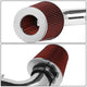 D-Motoring - Short Ram Air Intake System - 3 - Cone Stlye - Washable - Aluminum - 02-05 Honda Civic Si - 3