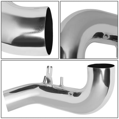 D-Motoring - Short Ram Air Intake System - 3 - Cone Stlye - Washable - Aluminum - 02-05 Honda Civic Si - 5