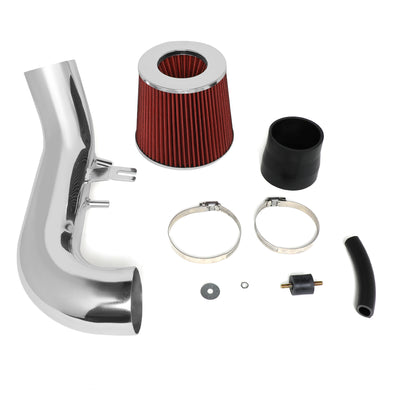 D-Motoring - Short Ram Air Intake System - 3 - Cone Stlye - Washable - Aluminum - 02-05 Honda Civic Si - 6