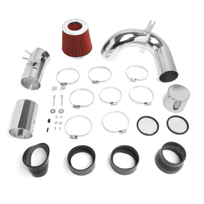 D-Motoring - Short Ram Air Intake System - 3 - Cone Stlye - Washable - Aluminum - 04-11 Mazda RX8 - 6