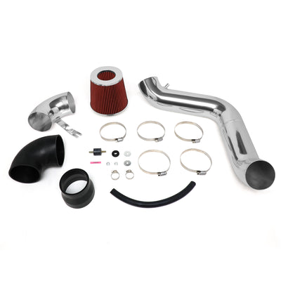 D-Motoring - Short Ram Air Intake System - 3 - Cone Stlye - Washable - Aluminum - Dodge Charger 3.5L V6 / Dodge Challenger 3.5L V6 - 6