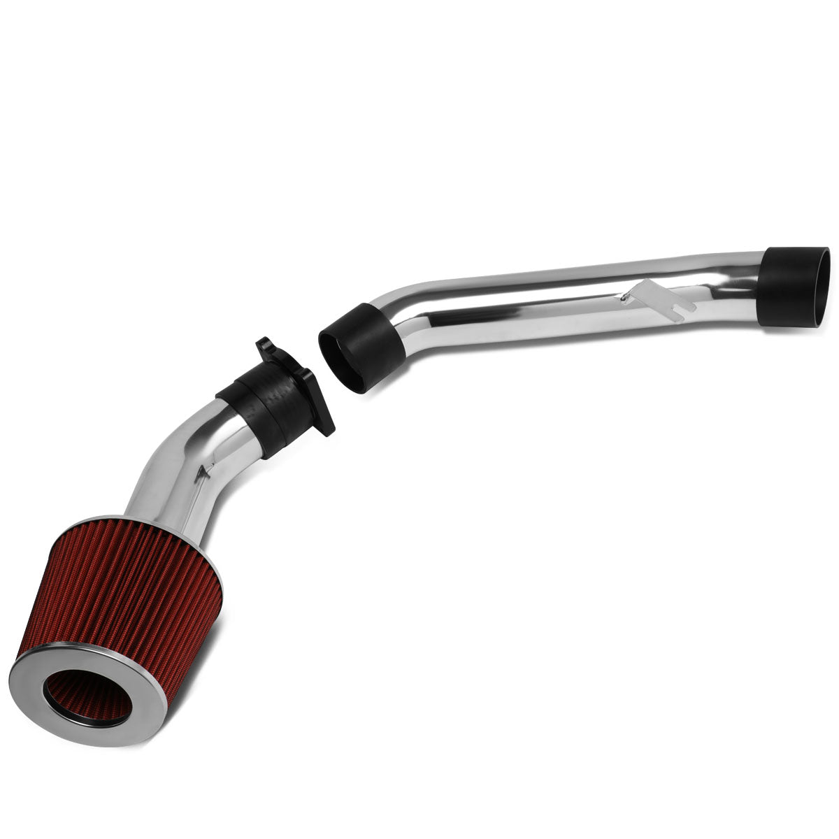 D-Motoring - Short Ram Air Intake System - 3 - Cone Stlye - Washable - Aluminum - 03-06 Infiniti G35 - 1