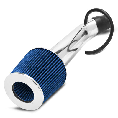 D-Motoring - Short Ram Air Intake System - 3 - Cone Stlye - Aluminum - Honda Civic SOHC / Civic Del Sol SOHC - 2