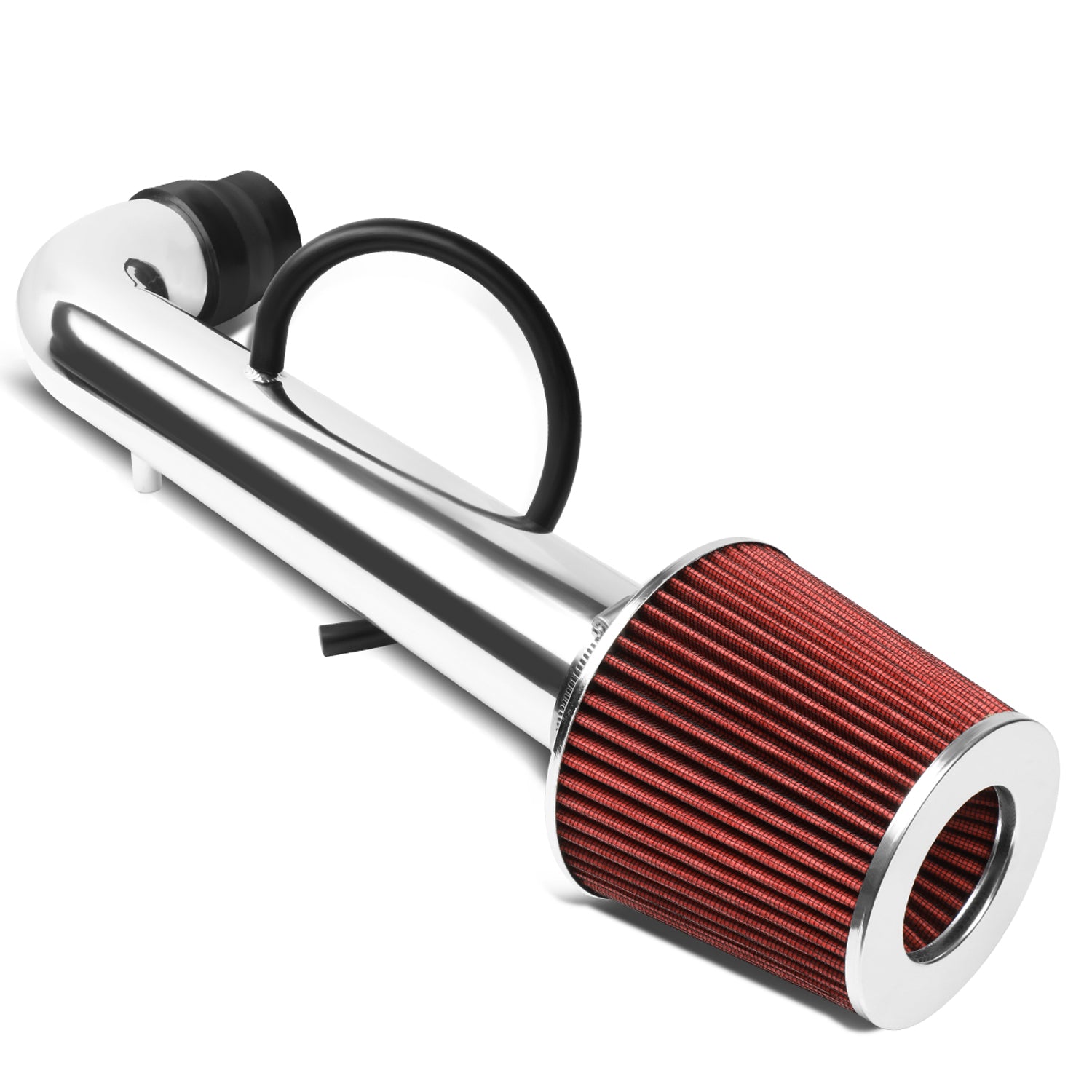 D-Motoring - Short Ram Air Intake System - 3 - Cone Stlye - Aluminum - 96-00 Honda Civic CX / DX / LX - 1
