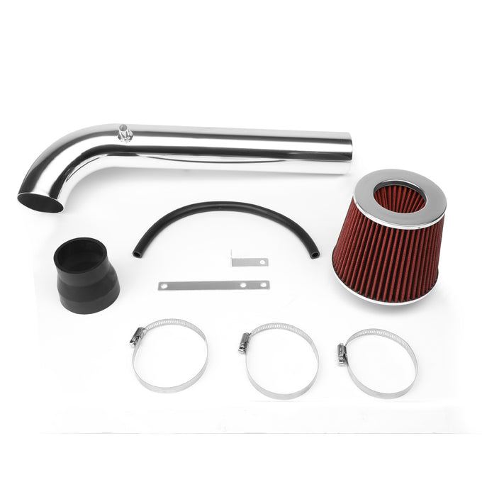 D-Motoring - Short Ram Air Intake System - 3 - Cone Stlye - Aluminum - 96-00 Honda Civic CX / DX / LX - 6