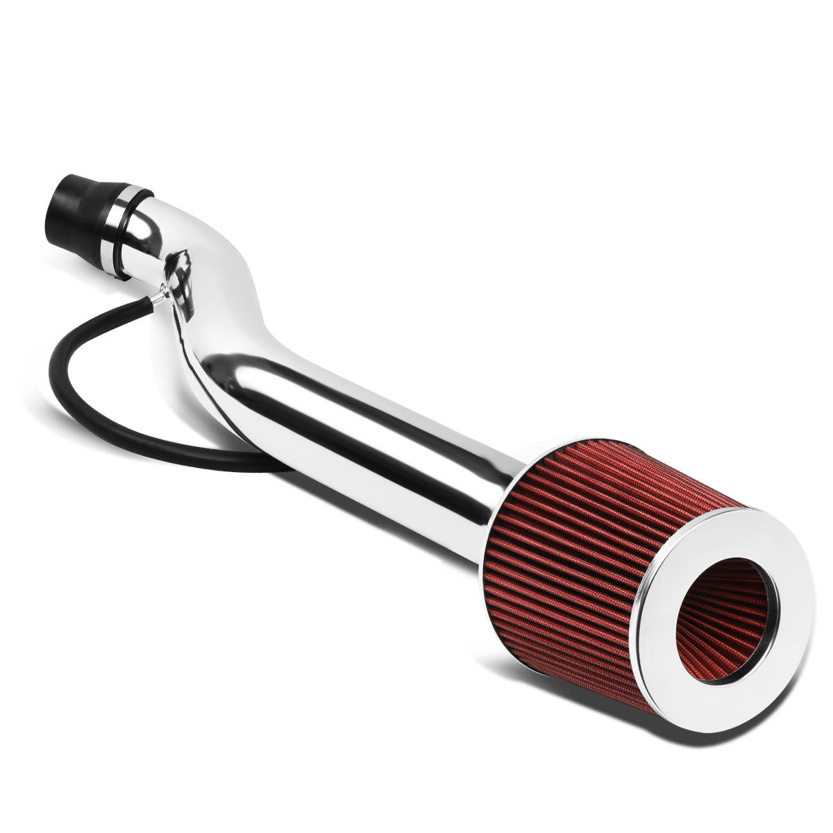 D-Motoring - Short Ram Air Intake System - 3 - Cone Stlye - Aluminum - 88-91 Honda Civic / CRX - 1