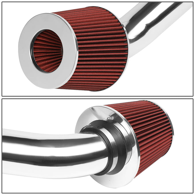 D-Motoring - Short Ram Air Intake System - 3 - Cone Stlye - Aluminum - 88-91 Honda Civic / CRX - 3
