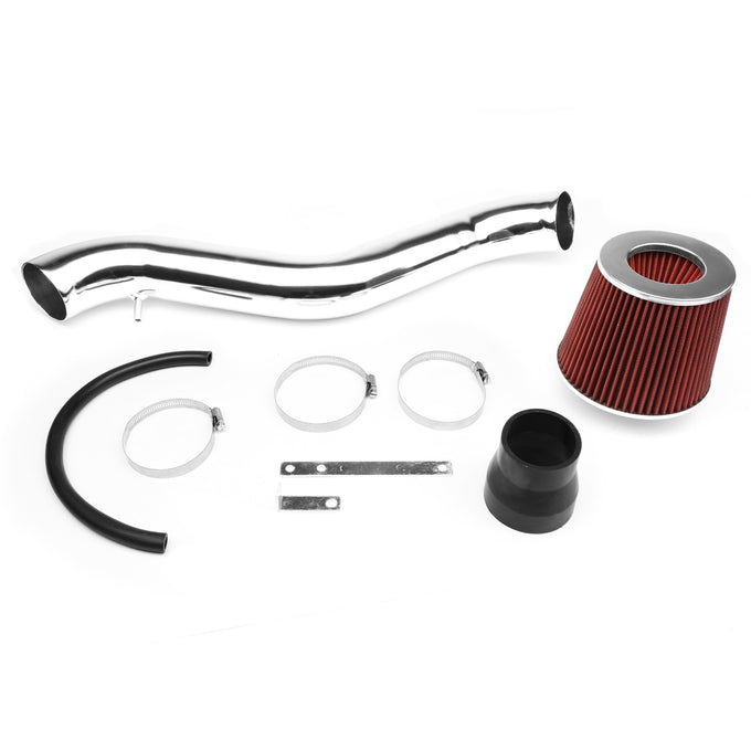 D-Motoring - Short Ram Air Intake System - 3 - Cone Stlye - Aluminum - 88-91 Honda Civic / CRX - 6