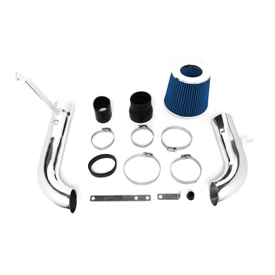 D-Motoring - Short Ram Air Intake System - 2.5 - Cone Stlye - Washable - Aluminum - Chevy S10 2.2L / GMC Sonoma 2.2L - 6