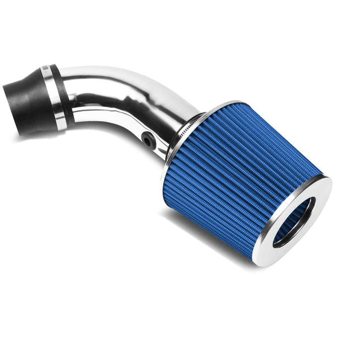 D-Motoring - Short Ram Air Intake System - 3 - Cone Stlye - Aluminum - Toyota Corolla 1.6L 1.8L / Geo Prism 1.6L 1.8L - 7
