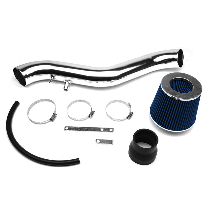 D-Motoring - Short Ram Air Intake System - 3 - Cone Stlye - Aluminum - 90-93 Acura Integra - 6