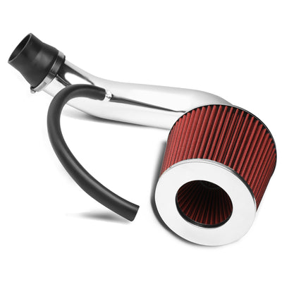 D-Motoring - Short Ram Air Intake System - 3 - Cone Stlye - Aluminum - 01-05 Honda Civic EX - 1