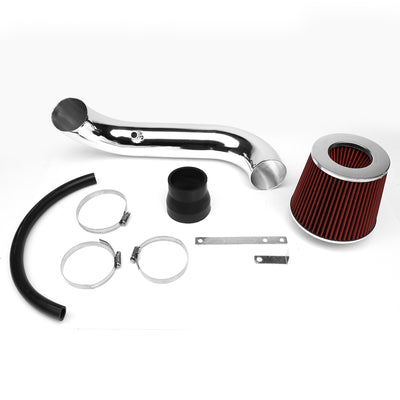 D-Motoring - Short Ram Air Intake System - 3 - Cone Stlye - Aluminum - 01-05 Honda Civic EX - 6
