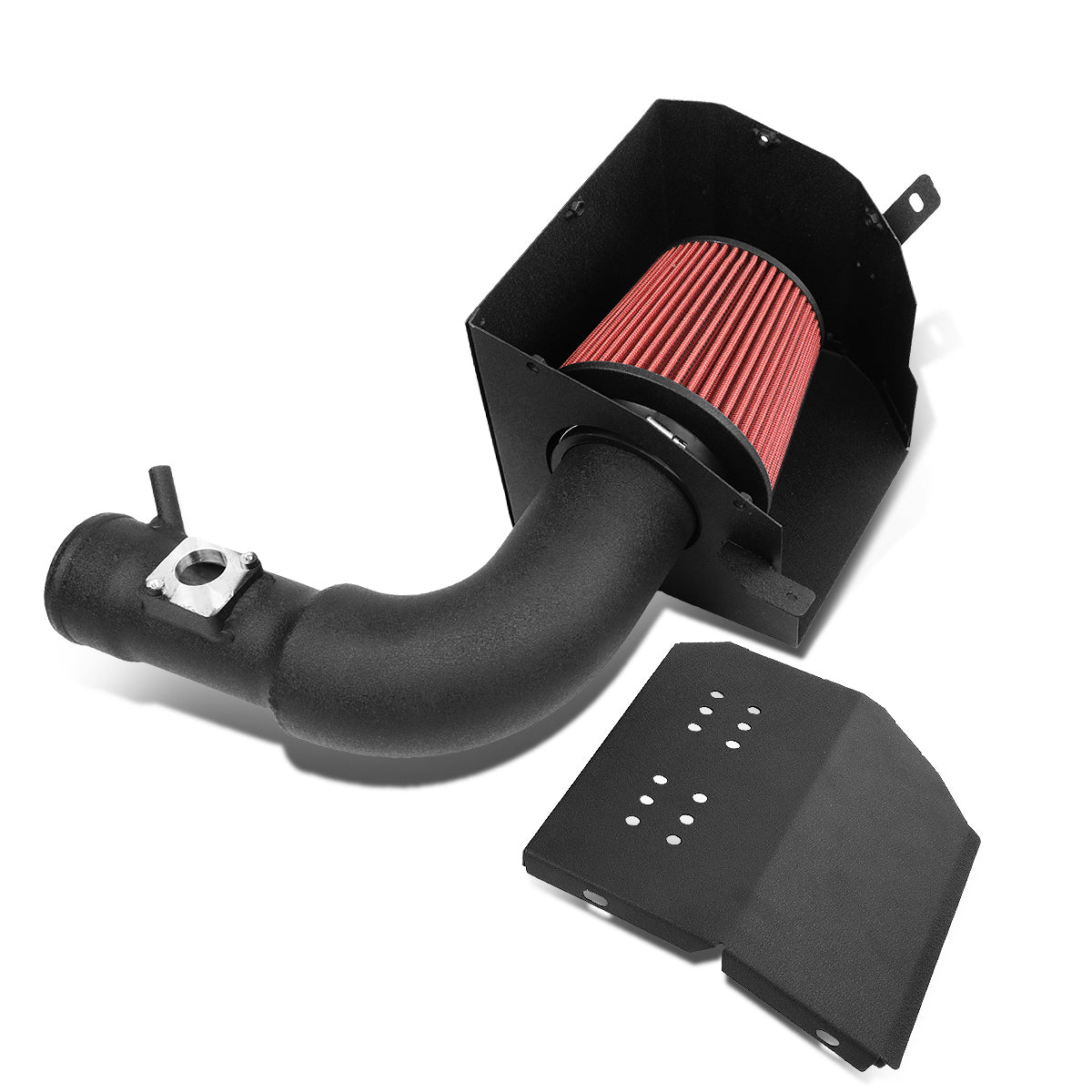 D-Motoring - Short Ram Air Intake System with Heat Shield - W / Cotton Gauze - 13-17 Scion / Toyota FRS 86 / Subaru BRZ - 1