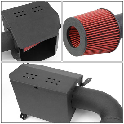D-Motoring - Short Ram Air Intake System with Heat Shield - W / Cotton Gauze - 13-17 Scion / Toyota FRS 86 / Subaru BRZ - 2