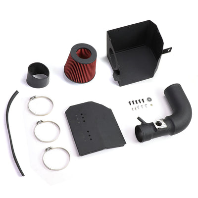 D-Motoring - Short Ram Air Intake System with Heat Shield - W / Cotton Gauze - 13-17 Scion / Toyota FRS 86 / Subaru BRZ - 5