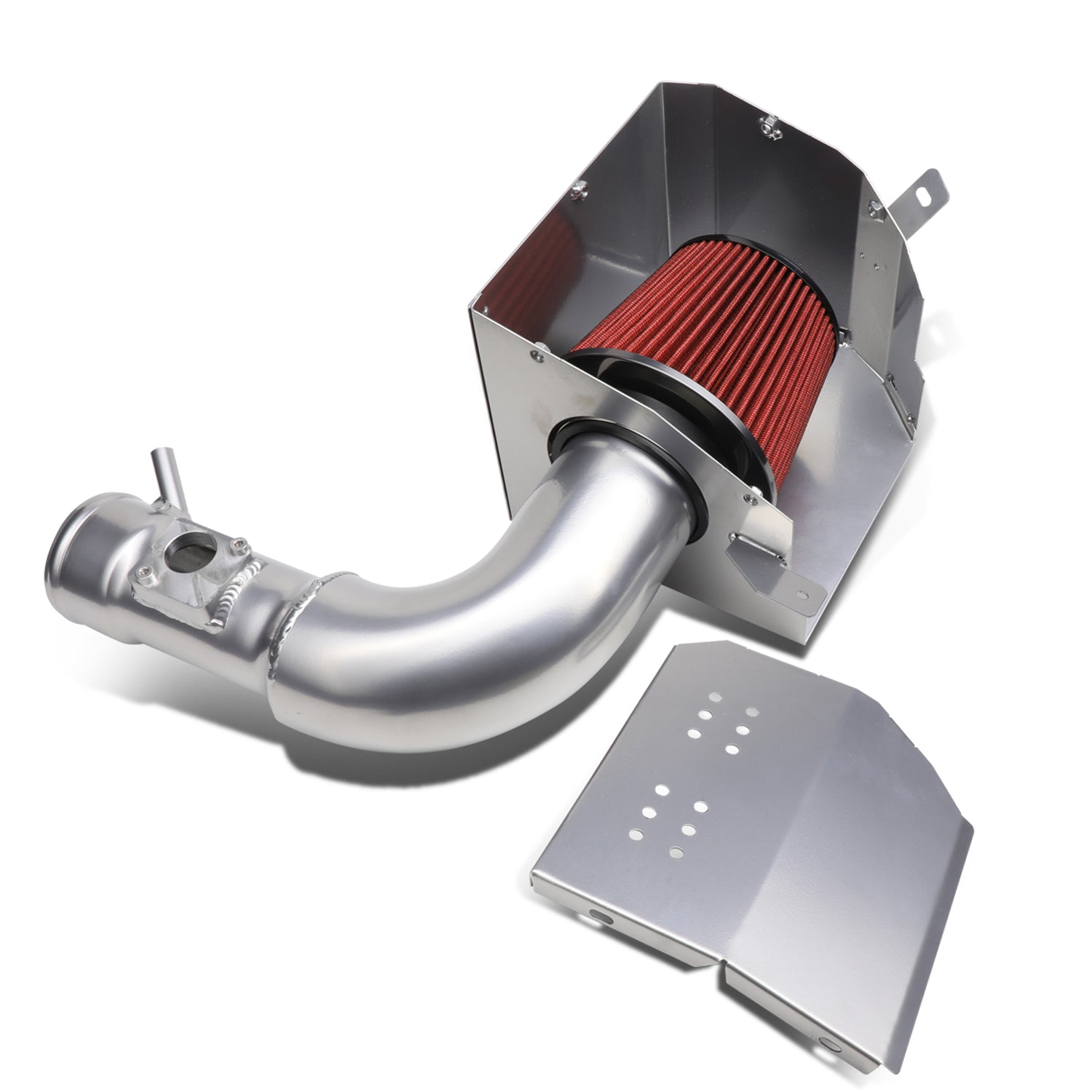 D-Motoring - Short Ram Air Intake System with Heat Shield - W / Cotton Gauze - Scion / Toyota FRS 86 / Subaru BRZ - 1