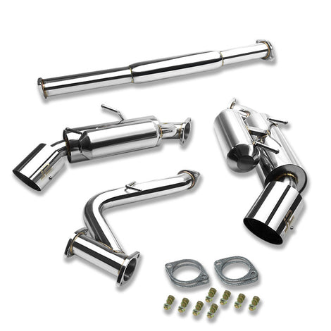 J2 - Cat Back Exhaust System - W/ 4.5 Muffler Tip - Stainless Steel - 13+Scion FRS GT86 / Subaru BRZ J2 - 1