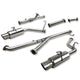 J2 - Cat Back Exhaust System - W/ 4 Dual Muffler Tips - Stainless Steel - 91-99 Mit 3000Gt GTO J2 - 1