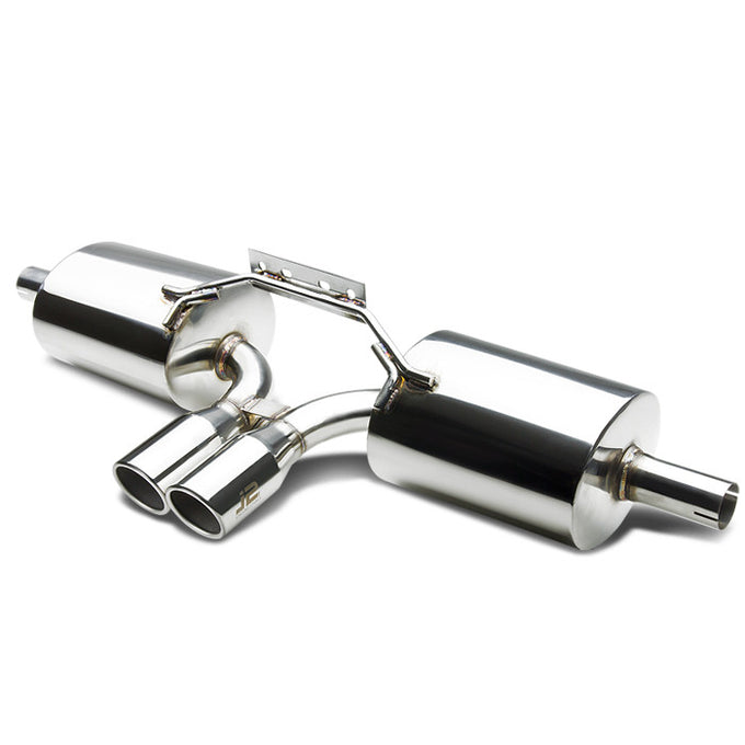 J2 - Axle Back Exhaust System - 3 Muffler Tip - 1.75 OD Inlet - Stainless Steel - 96-04 Porsche Boxster/S 986 M96 - 1