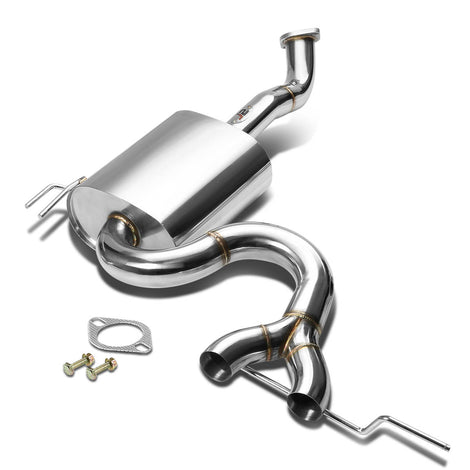 J2 - Axle Back Exhaust System - 4.5 Muffler Tip - 2 OD Inlet - Stainless Steel - 12-14 Veloster - 1